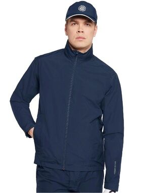 Classic Aston Navy Full-Zip Windbreaker Jacket by Galvin Green